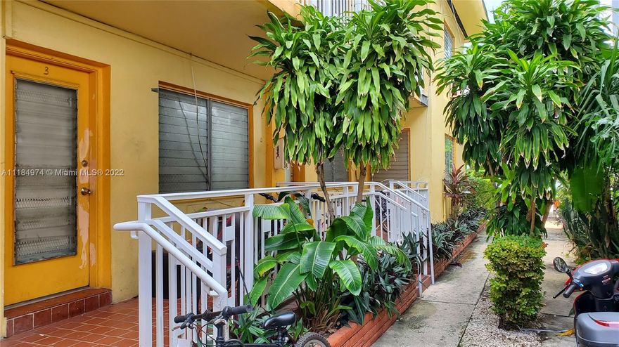 OPPORTUNITY IN SOUTH BEACH. EXCEPTIONAL PROPERTY IN SOUTH BEACH JUST BLOCKS FROM THE BEACH. FOURTEEN UNIT FULLY OCCUPIED MULTI-FAMILY APARTMENT BUILDING ON A 7,000 SF LOT ZONED RM-1. TWELVE STUDIOS LEASED AT AN AVERAGE OF $1,225 PER MONTH, AND TWO ONE-BEDROOM UNITS LEASED AT AN AVERAGE OF $1,605 PER MONTH. EACH UNIT HAS TWO ACCESS DOORS. ALL UNITS ARE FULLY EQUIPPED AND ARE INDIVIDUALLY METERED FOR ELECTRICITY KEEPING OPERATING EXPENSES VERY LOW. ALWAYS FULLY RENTED ON YEAR-LONG LEASES. THERE ARE HARDLY EVER VACANCIES IN THIS 2-STORY APARTMENT BUILDING.  LONG TERM TENANTS. COIN OPERATED WASHER AND DRYER IN BUILDING. UNIQUE INVESTMENT OPPORTUNITY TO OWN A PROFITABLE BUILDING IN THE HEART OF SOUTH BEACH.