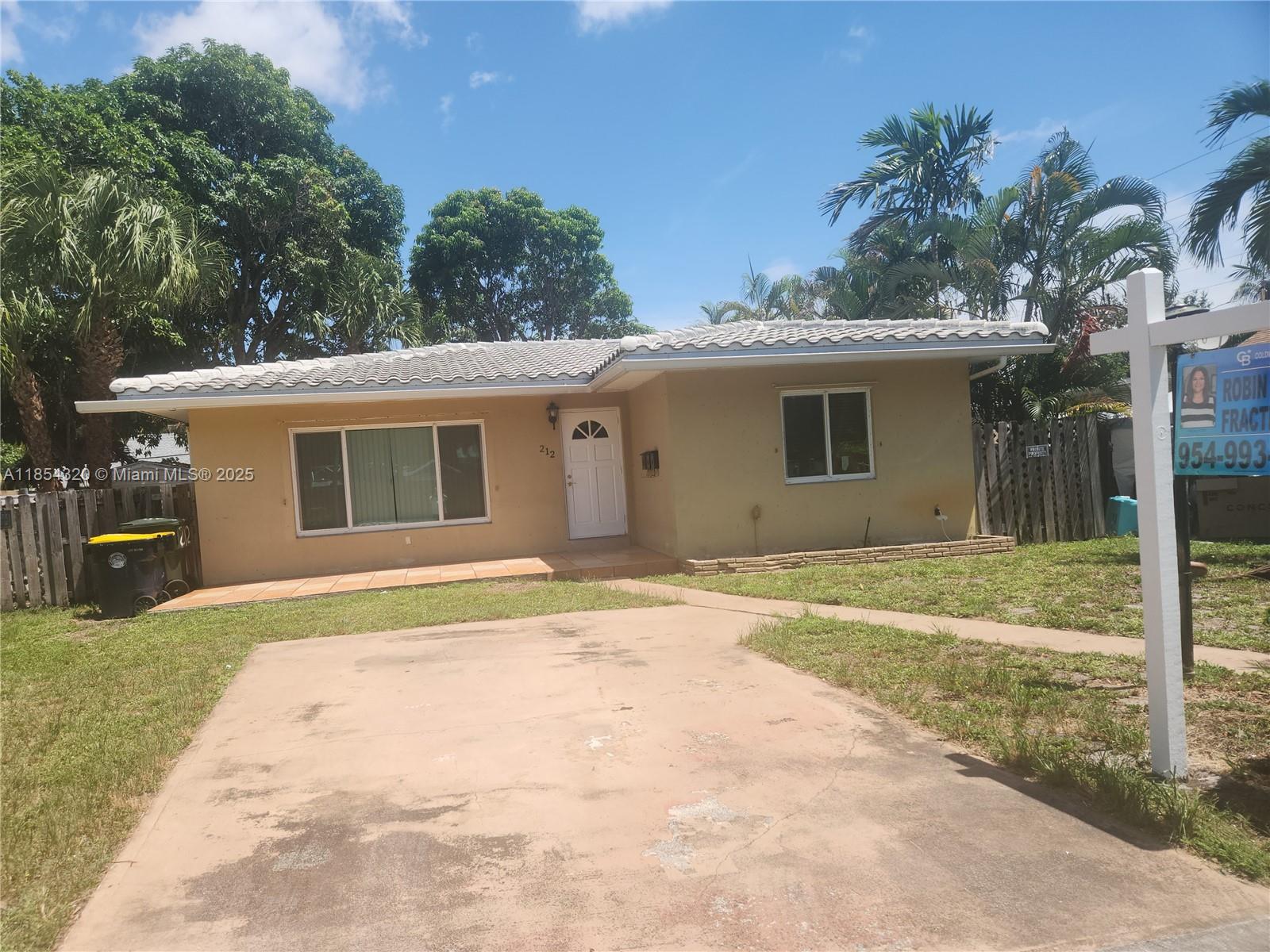 Don't miss the opportunity to own this true triplex at a great price! so many options! Live in one area and rent out the other 2 or rent all 3. Was fully rented until recently. Efficiency is rented with long term tenant who would like to stay! Each unit has own kitchen and yard/patio area! Units are fenced with 2 storage sheds on property and exterior laundry room. Big ticket items taken care of as all 3 units have newer roof and impact windows. Front building (2/1) has central ac-other 2 have wall units. The 1/1 is a detached building in back. Front and alley parking in back. Great Location- close to shopping and restaurants at Dania Point. minutes to Dania Beach, close to Fort Lauderdale airport, Hard Rock and major Roads!