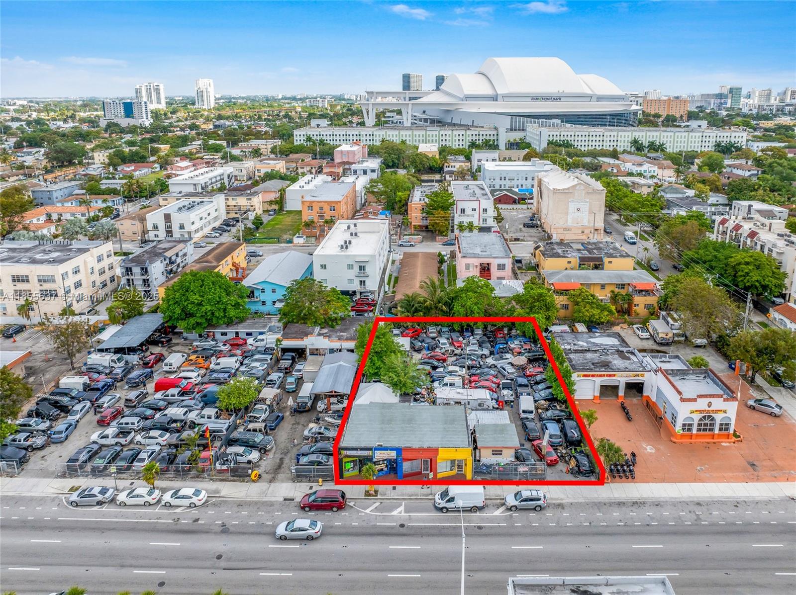 Open your Car Dealership business on Miami’s vibrant West Flagler St. This 13,000 Sqft LOT In the heart of Little Havana offers a grand-fathered car dealership use. The LOT can easily fit over 45+ cars. This property is located on one of the hottest parts of W Flagler St. The area enjoys great public transportation, centric to all the major neighborhoods and employment centers, walkability, and a rich cultural environment.