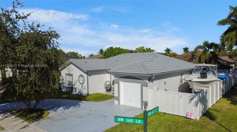 A home in Miami Lakes