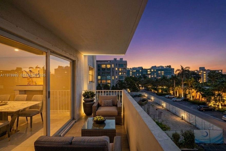 Rarely available, ultra-luxury corner unit reimagined with high-end finishes in the heart of the exclusive Bay Harbor Islands. This oversized residence features a versatile, massive den that easily functions as a 3rd bedroom, offering a single-family home feel with condo convenience. No expense was spared: Full hurricane-proof impact windows and balcony doors provide total peace of mind. Culinary enthusiasts will love the high-end custom Kosher kitchen, meticulously designed with dual sinks and premium finishes.

The unit features a relatively new AC system, two assigned parking spaces, and a private storage unit. Beyond the walls, immerse yourself in a vibrant, close-knit community. You are steps away from multiple synagogues and local houses of worship, making this an ideal location for those seeking a seamless Sabbath-observant lifestyle.

Families will benefit from being within the gates of the prestigious Ruth K. Broad K-8, consistently ranked among the best schools in the nation. This high-floor corner residence is flooded with natural light and offers ultimate walkability to the Bal Harbour Shops, the beach, and fine dining. This is more than a home; it is a high-safety, high-design lifestyle in South Florida’s most sought-after neighborhood. Easy to show—schedule your private tour today.