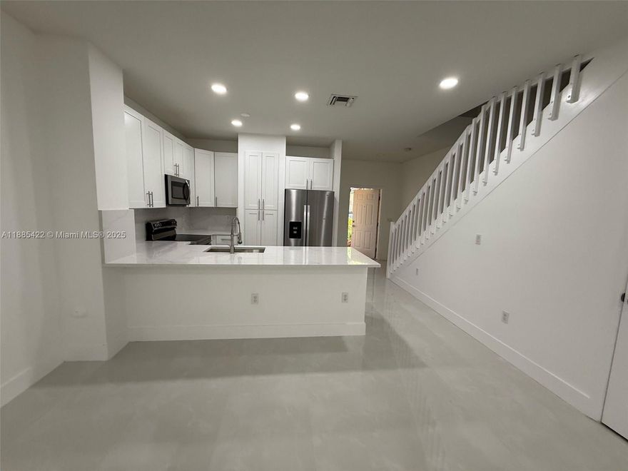 Beautifully and completely remodeled, like new, and close to major expressways. New Kitchen, Brand new flooring, Porcelain tile in the first floor, Water proof vinyl flooring  in the second floor, modern mirrors

The community offers a nice pool, is well-managed with a low HOA, and is close to an elementary school and nice parks.