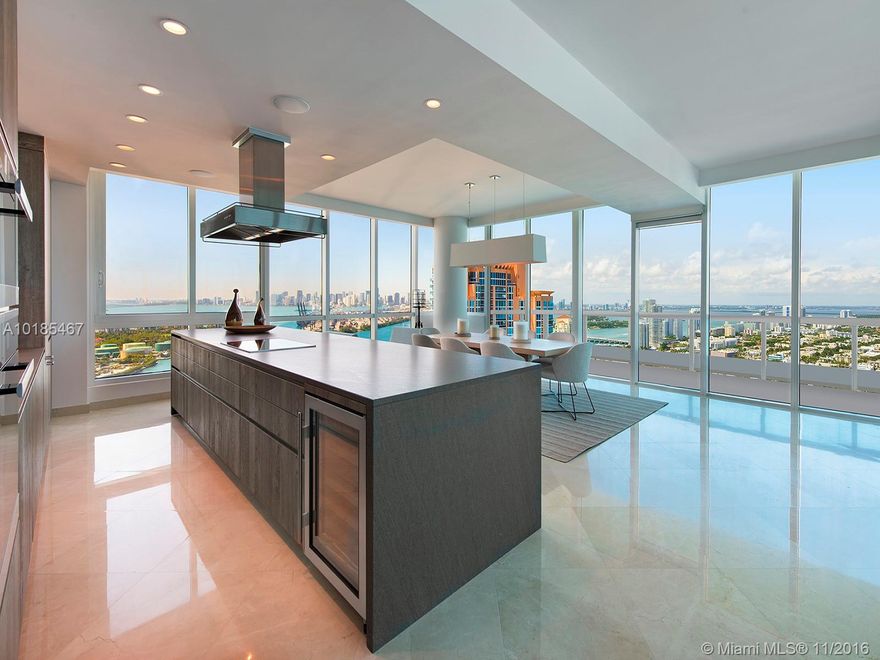 A fully renovated, high-floor, oceanfront apartment at The Continuum in South Beach. Newly redesigned. All new Miele appliances.  This apartment is something truly amazing. Its great views will amaze you. And, its location is one of the best in Miami Beach. Option to also buy a private two-bedroom guest apartment on same floor with quick access (Apt 3402 - Miami MLS A10185345).