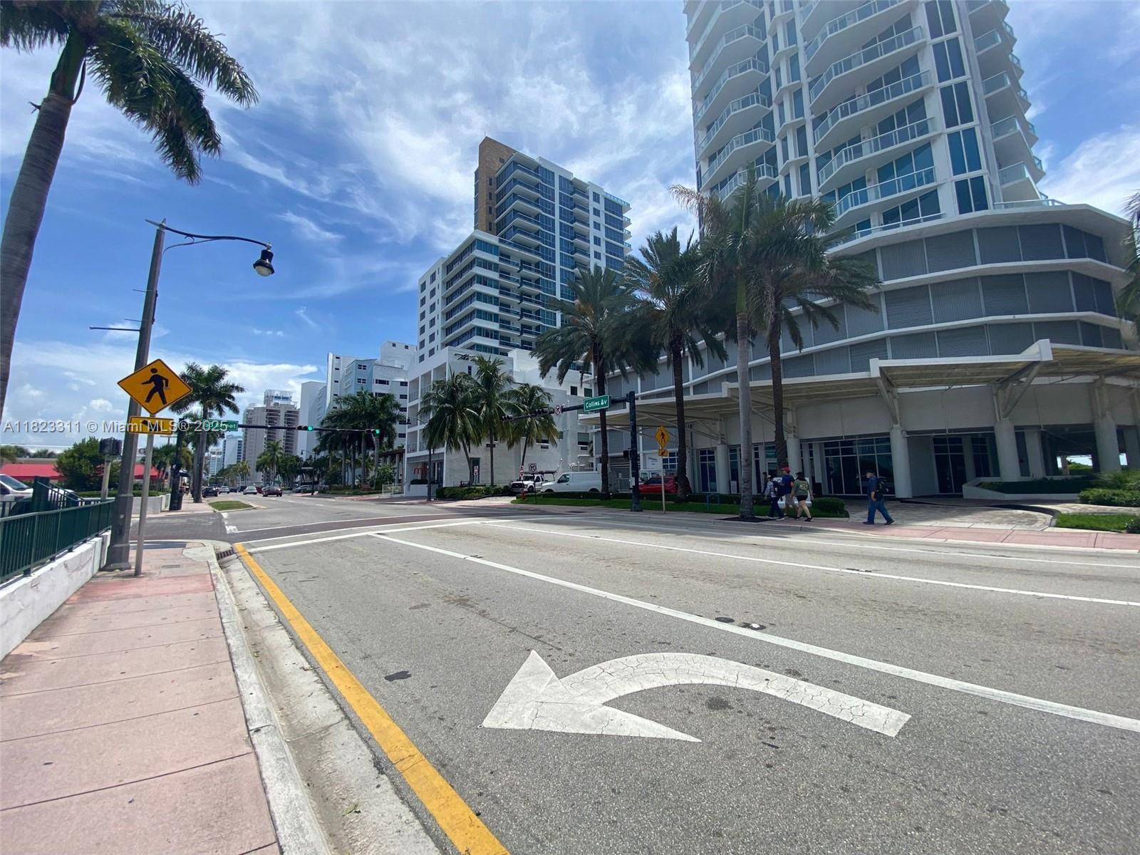 Rental Property at 6490 Collins Ave 17, Miami Beach, Miami-Dade County, Florida - Bathrooms: 1  - $1,600 MO.
