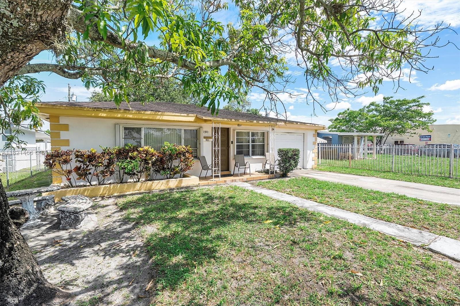 Property for Sale at 2390 Service Rd, Opa-Locka, Miami-Dade County, Florida - Bedrooms: 4 
Bathrooms: 2  - $395,000