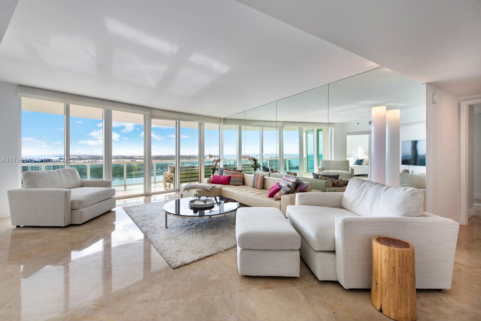 Rental Property at 1000 S Pointe Dr 1903, Miami Beach, Miami-Dade County, Florida - Bedrooms: 3 
Bathrooms: 3  - $16,000 MO.