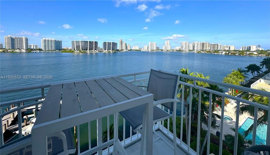 As you enter this spacious and light-filled 2 bedroom, 2 bath condo in the heart of Sunny Isles Beach, you are immediately captivated by the spectacular intracoastal views that stretch across the living room, dining area and both bedrooms, offering breathtaking sunsets every evening. This residence has been thoughtfully renovated with a modern kitchen featuring high-end finishes, updated bathrooms, new flooring throughout and updated in-unit laundry room for added convenience. Perfectly situated in a vibrant neighborhood where you’ll find the beach, shops, restaurants, supermarkets, and houses of worship just steps away. Le Montcalm is a well maintained boutique-style building of only 32 residences, a 55+ community requiring that at least one occupant be 55 years of age.