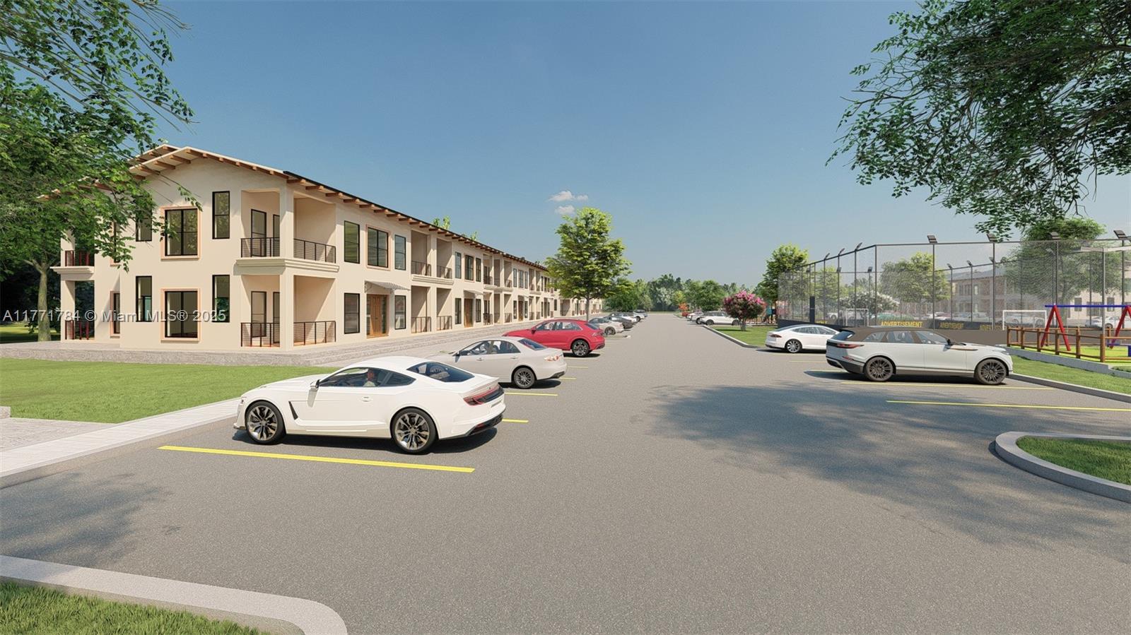 Los Suenos PUD is a fully approved mixed-use development at 615 W Cowboy Way, LaBelle, FL, spanning 9.35 acres. The site is zoned for six two-story residential buildings (10,800 SF each) totaling 95 units, plus a 5,000 SF commercial building for retail. It features a 4,800 SF community building or soccer field, landscaped open areas, water management zones, 181 parking spaces, and 26% open space. The project integrates residential, commercial, and community uses, emphasizing accessibility and efficient land use—an ideal mixed-use investment in LaBelle, FL.