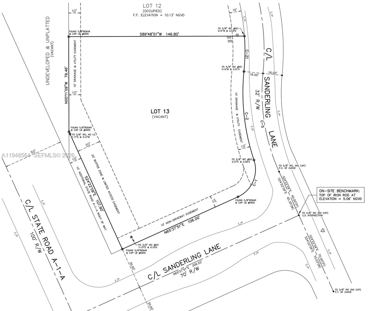 Sanderling Subdivision - Land