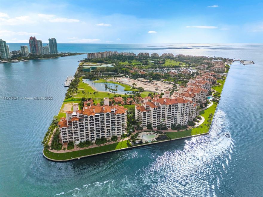 Welcome to the Fisher Island Lifestyle! Step inside this 2nd story corner unit, with breathtaking water views of Biscayne bay and the Downtown Miami skyline. This large 3 bedroom, 3.5 bathroom condo is spread across 2,740 square feet of living space with expansive wraparound terraces. This unit is offered furnished and ready for a 6 month lease.