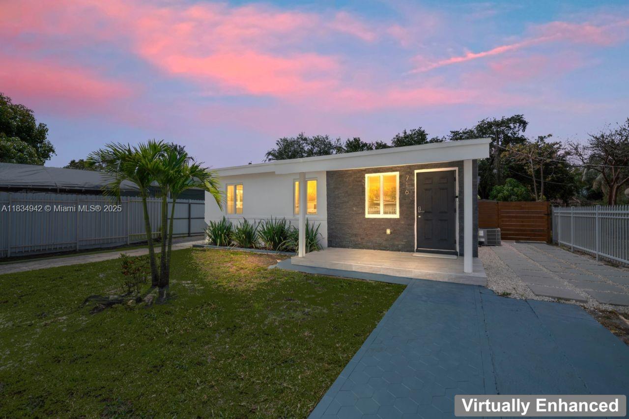 Welcome to your dream home! This beautifully updated 4-bedroom, 2-bathroom single-family residence offers the perfect blend of comfort, style, and functionality. Step into the heart of the home—a stunning modern kitchen featuring sleek stainless steel appliances, including a brand-new refrigerator, that makes cooking and entertaining a joy. Enjoy the convenience of a washer and dryer, impact windows for peace of mind, and newly installed flooring throughout that adds a fresh, contemporary touch. The spacious backyard is an entertainer’s paradise, complete with a sparkling pool and a serene area perfect for relaxing or soaking up the sun during warm summer days. Don’t miss the opportunity to own this move-in-ready gem with thoughtful upgrades throughout. Schedule your private tour today!