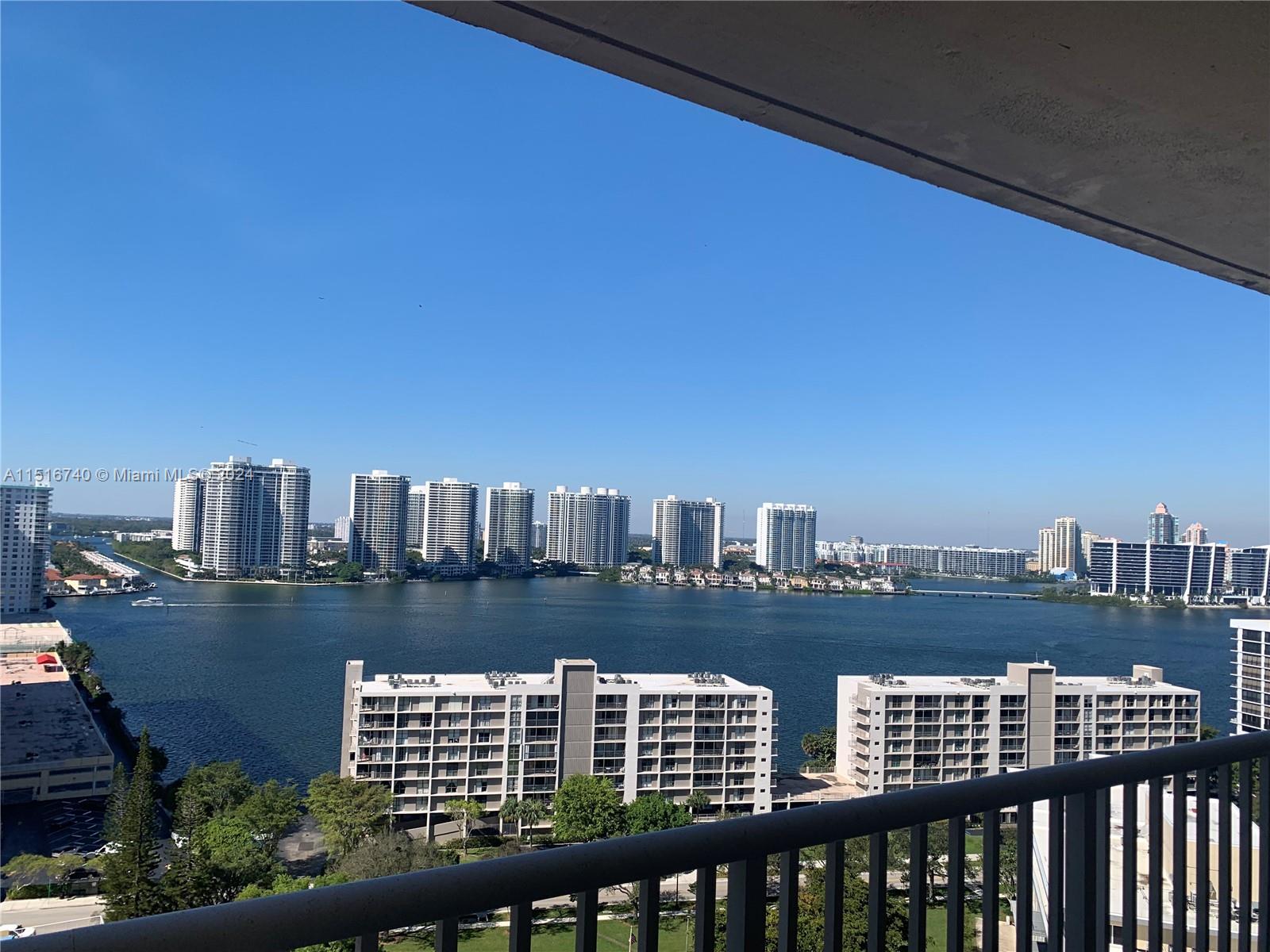 Great opportunity to live in famous Florida’s Riviera, Sunny Isles Beach, FL on a high floor with Panoramic views of the Bay & Intracoastal at the Winston Towers 400. Huge 2 Bedrooms / 2 Baths with 1488 Sq/Ft of living area. Full-service building with 24-hour security, Heated Pool, Sauna, Gym, Game Room, and Concierge. A well kept & charming unit with plenty of space overlooking the Bay/Intracoastal from all areas but NEEDING UPDATES. A/C unit is almost new (2 yrs old). The building is located one block from the Beach,  talk about LOCATION. A must-see!!! Close to Shopping, Restaurants, Aventura & Bal Harbor Malls. Maintenance Includes: Basic Cable, Internet, Water. Building Has Been Renovated and Completed 40 Year Inspections. No rentals are allowed.