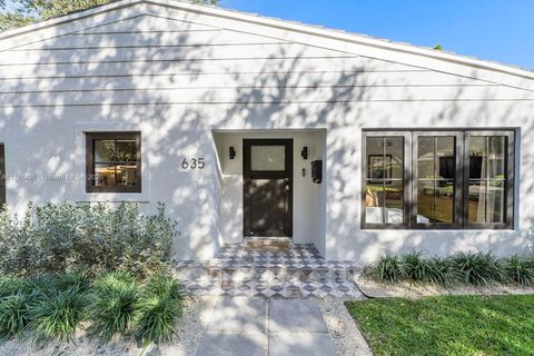 A home in Coral Gables