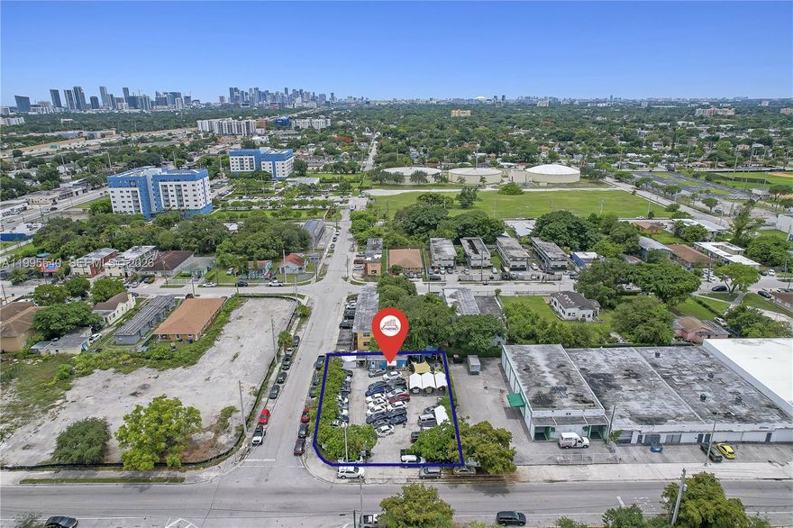 Prime opportunity for investors or future owner users in West Little River area. This 13,496 SF, D1zoned industrial lot includes a 636 SF office building and is ideal for parking heavy equipment, trucks, or fleet vehicles. Property has always been operated as a permitted car dealership with auto repair. The property is fully fenced, providing excellent security. Located near I95 with easy access to major transportation routes, this site offers flexibility for a variety of industrial uses. Currently rented for $5,500 until July 2027, with an increase of 3% in July 2026. Lots of redevelopment in the area.