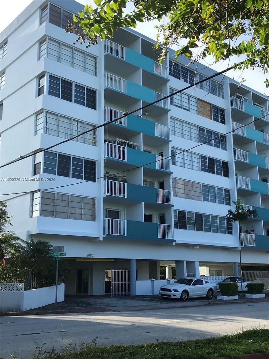 Rare opportunity to buy a 1 bedroom 1 bath just one block away from the beach in a boutique building of only 36 units. This apartment faces south and is very bright with large windows offering city and partial ocean views from the living room, bedroom & balcony. Very secure with gated entry and one assigned covered parking. Within walking distance to restaurants, shops, bars, and North Beach Oceanside Park.