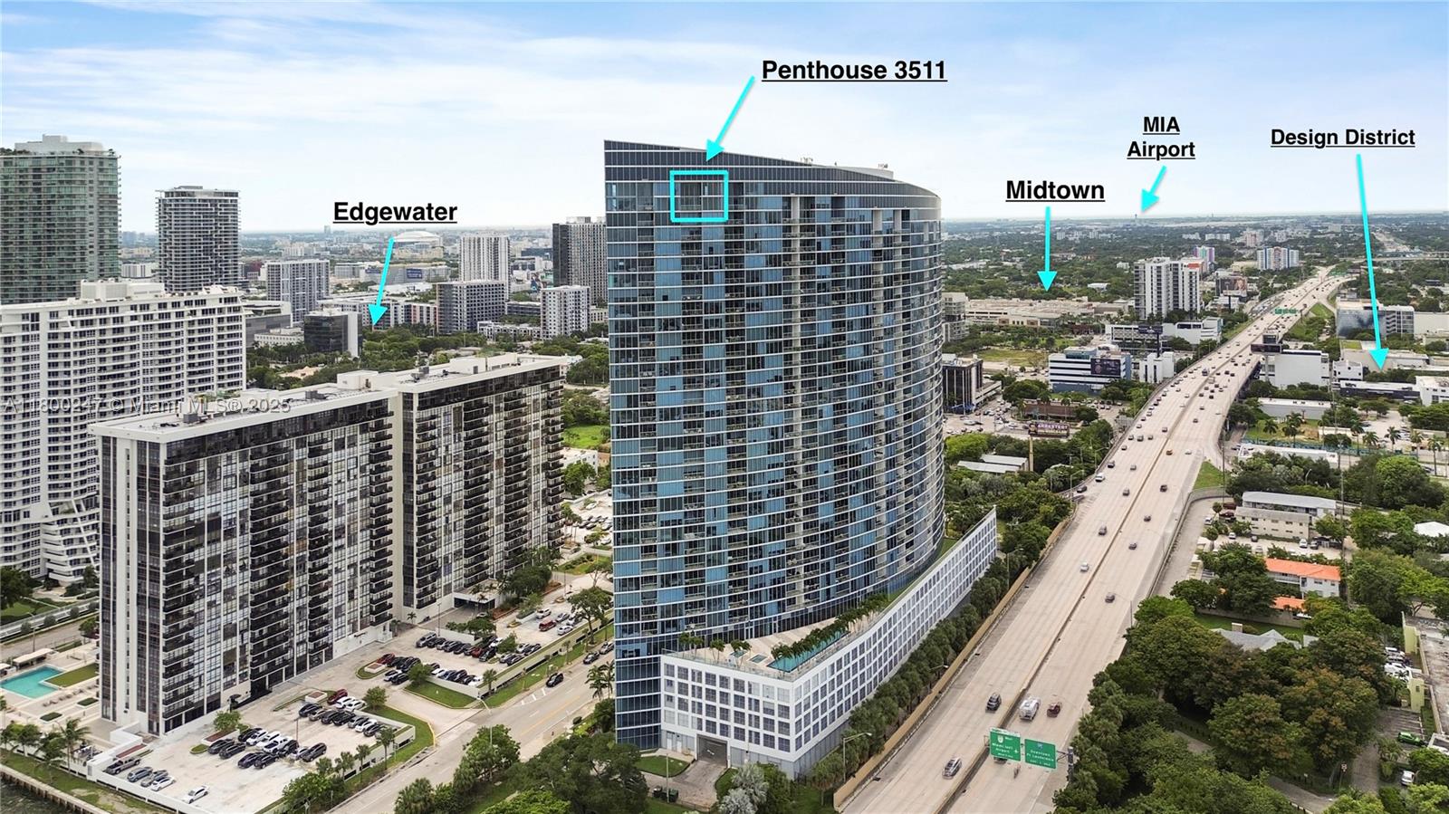 601 Ne 36th St 3511, Miami, Broward County, Florida - 2 Bedrooms  
2 Bathrooms - 
