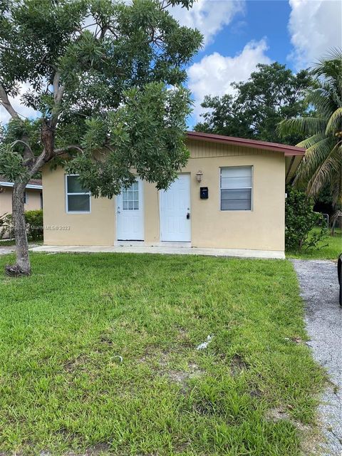 A home in Fort Lauderdale