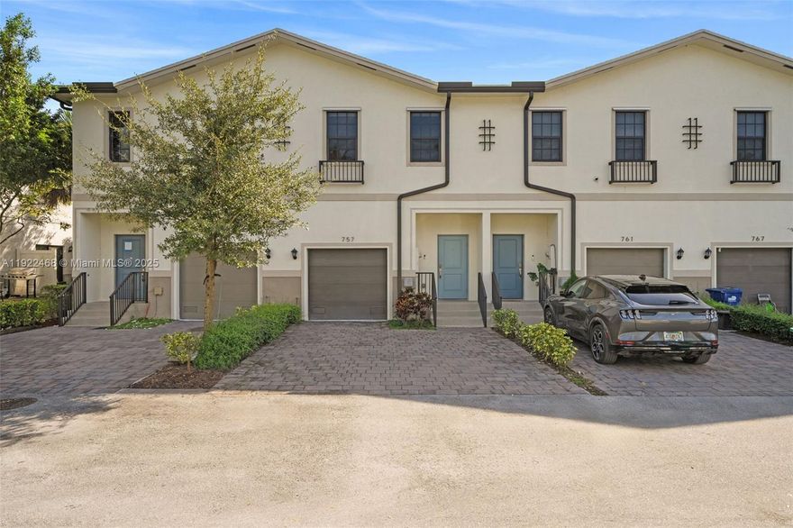 Beautiful townhome in Regal Palm Square featuring 3 bedrooms and 2.5 bathrooms. This home offers a modern touch with new waterproof Vinyl flooring throughout, including the stairs and second floor. Enjoy a new full-size washer and dryer conveniently located upstairs. The master bedroom is on the second floor. 1-car garage. Move-in ready and located in a desirable community close to shops, schools, and major highways. Purchase this home today with a small downpayment.