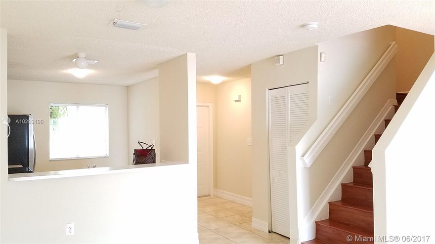 Amazing lake front townhouse in Serena Lakes, bright and spacious floor plan,stainless steel appliances, tile floors throughout, washer and dryer. community pool, close to EVERYTHING, FL Turnpike, shops,parks, restaurants, and easy access to public-transportation, PET FRIENDLY, Ready to move-in,