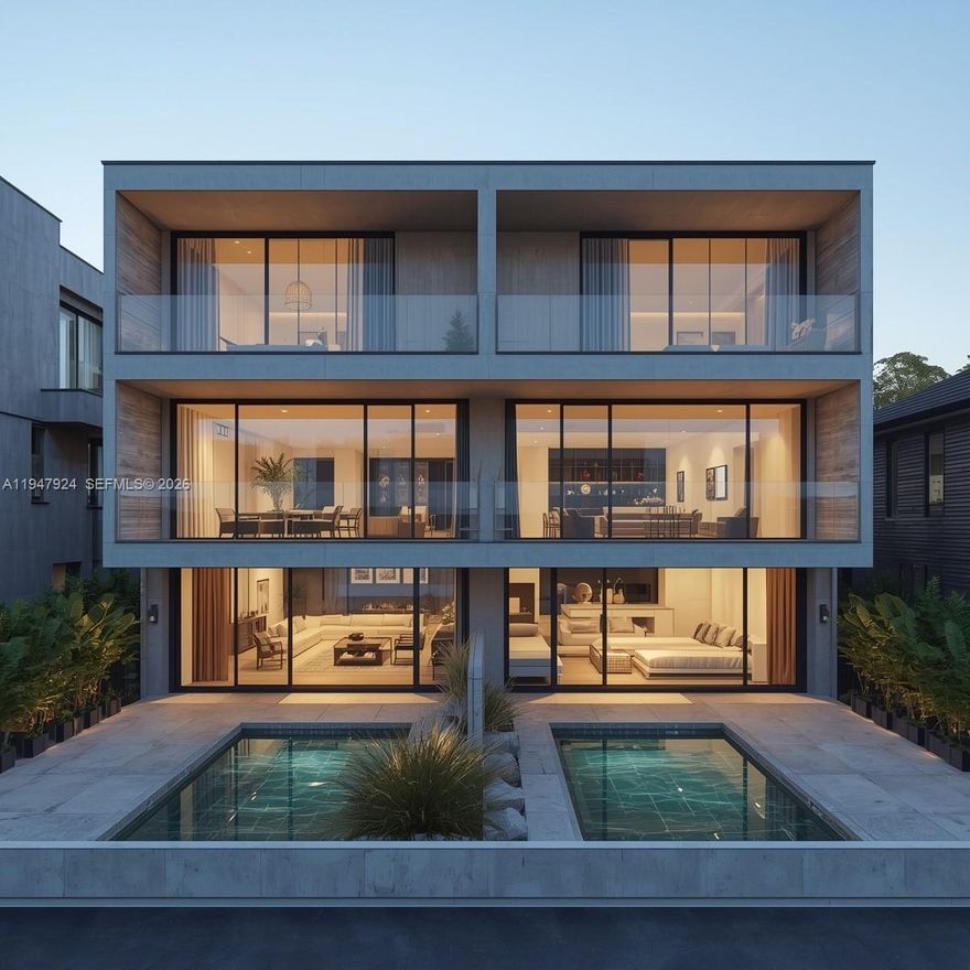 5670 SQ FT VACANT LOT LOCATED ON MIAMI AVE ,ZONED T4-R (MULTI-FAMILY) .Prime location between the Miami Design District and the upcoming Magic City District .Excellent opportunity for developers and investors .Zoning allows potential development of a single-family, Duplex , multi-family or commercial use (buyer to verify).
Concept renderings shown are for illustrative purposes only and do not represent approved plans.