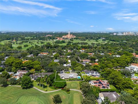 A home in Coral Gables