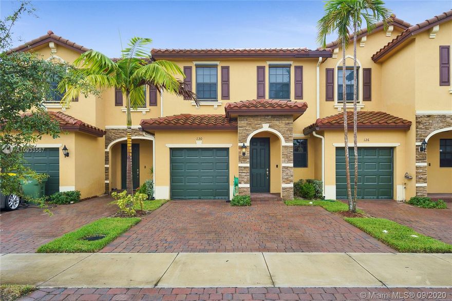2018 construction 3 bed 2 1/2 bath smart home. 1 car garage with room for multiple cars to park in driveway. Key-less front door entry. Fenced in backyard with no backyard neighbors. Upgraded, grey tile flooring throughout 1st floor. Stainless steel appliances. Master bedroom features large walk-in closet and double sink vanity. Gated community with club house, community pool and gym. Located close to major highways, schools, shopping centers, hospital and air force base.