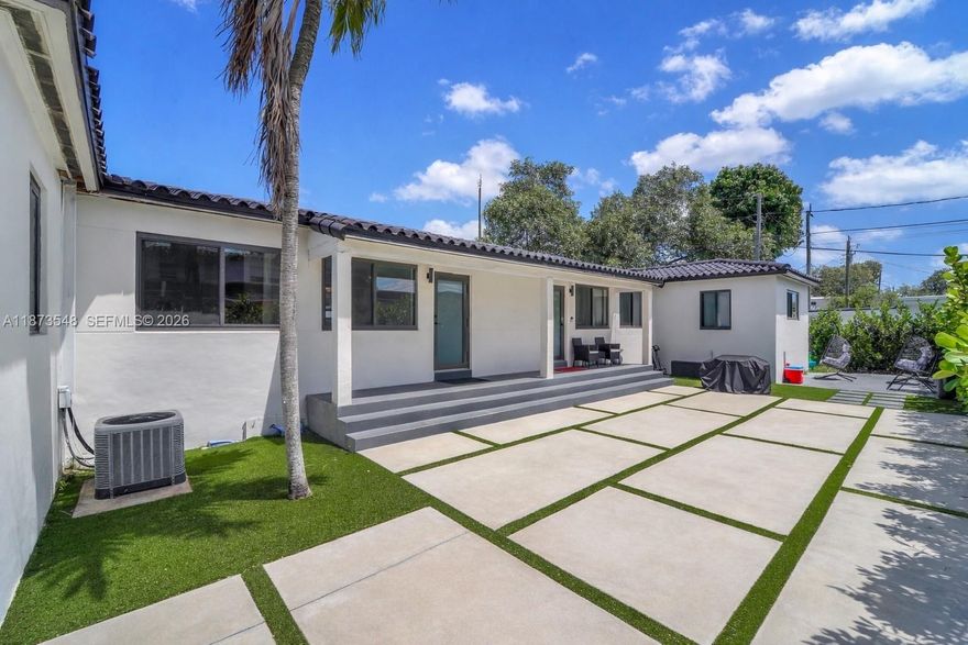 Income-producing Miami duplex. Located in a consistently high-rental-demand corridor with strong occupancy history and long-term appreciation trajectory. Ideal for investors looking for cash flow + upside in a supply-constrained area. Seller offering roof credit.