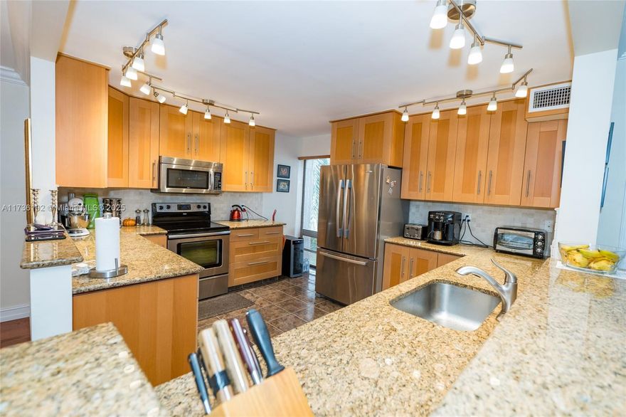 Don't miss the chance of Become the owner of this HUGE 3 bedrooms, 2 baths 2nd floor unit located in the desirable Boca Del Mar! This sophisticated   condo features a NEW AC system (1 year),  WATER heater, ceramic  and laminate floors brand-new ROOF 2023, no pop corn ceiling , along with a new full-size washer a & dryer  in the unit. Open concept  kitchen, with granite countertops & modern cabinets, along with both parcially remodeled bathrooms,a blend of modern & luxury. Exterior newly painted. Condo is fully furnished, except for 5 pictures at the living/dinning room. This 55+ Gem is near to the Town Center Mall, Supermarkets, Hospitals & only 10 minutes from the beach. Amenities: Pools, kitchen and gym. HOA require a minimum 650 Credit Score, bring your clients....