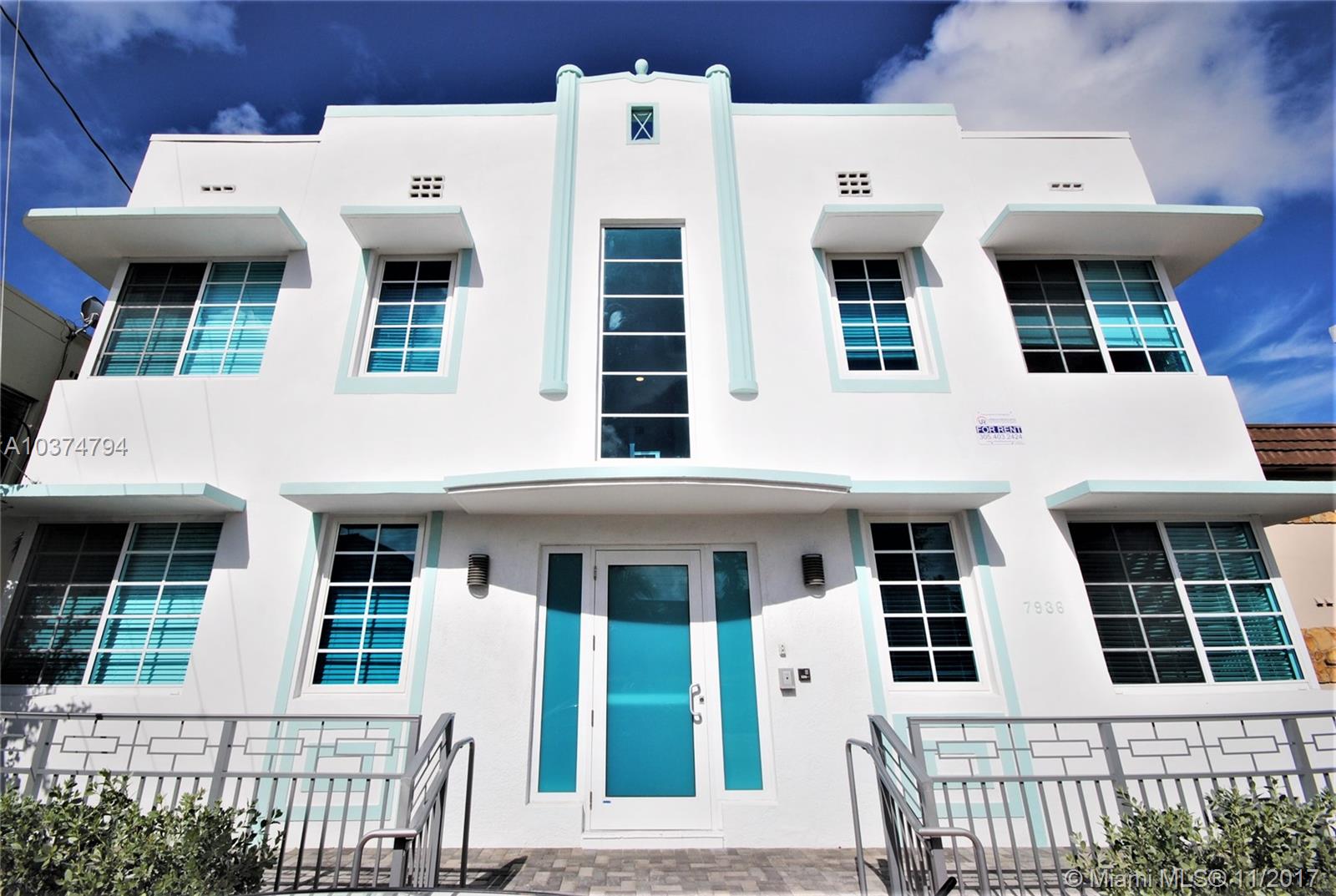 Move in with just first last & $500 deposit! New spacious residence flooded with natural light just steps to the ocean! Enjoy being just 1 block from 36acre beachfront park, and steps from the Bandshell district filled with great shops, cafes & entertainment. Use the free local trolley system to get around Miami Beach. This unit features large corner impact windows, new A/C units, ample closet space, and modern fixtures throughout. Enjoy use of tranquil back yard, and on-site laundry. Pets are welcome. Easy to show and fast approval process.
Limited Time Only - Move in with just 1st, last & $500 deposit.