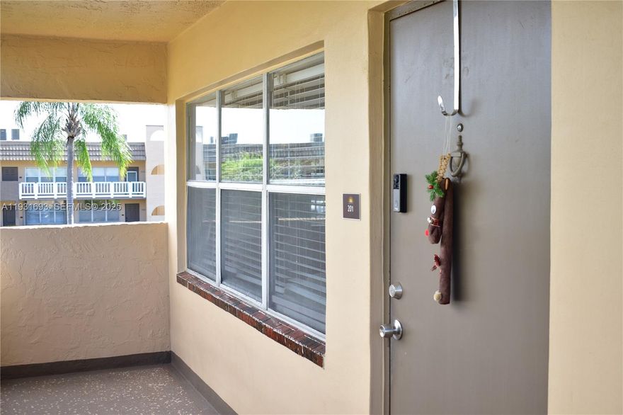 This is a really wonderful condo for someone who loves the sun!  This corner unit features an completely renovated kitchen and bathroom.  It has ample parking and lots of windows for a light and bright interior.  The condo is located adjacent to one of the 10 swimming pools where one can socialize and enjoy our tropical weather.  This unit has been well maintained by the current owner.  Sunrise Lakes Phase 3 is a senior golf community where activities are many and there is a plethora of ways to stay active.  Pickleball, 10 pools, bingo, free movies, billiards, dances and golf of course are among your options.  FIRPTA (attached) must be included with any offers.  A perfect place to enjoy while the north freezes in winter.  Easy to show.