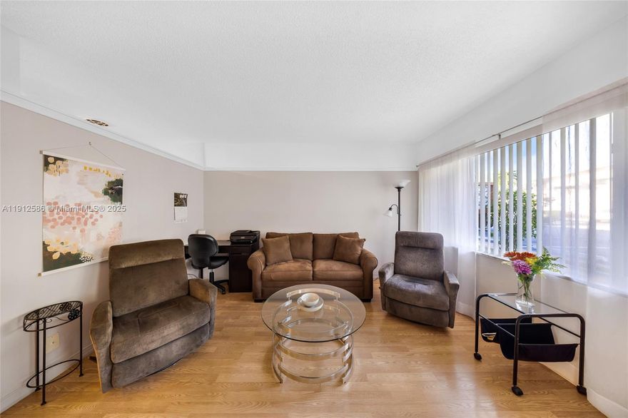 Welcome to this charming 1-bedroom, 1-bath first-floor condo located in a well-maintained 55+ community. Enjoy a tranquil water view right from your living space in a building that has passed its 40-year inspection and maintains healthy reserves.
This home has been remodeled and is offered fully furnished, ready for immediate move-in. The open layout features a bright living area, updated kitchen and bath, and comfortable bedroom—all designed for easy living.
Perfectly situated near everything you need— airport, major highways, beautiful beaches, and multiple shopping plazas.
Experience convenient, LOW HOA. Don’t miss this turn-key opportunity!