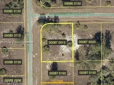 Excellent corner lot land located in the fast-growing area of Lehigh Acres, Florida. You just found the ideal residential land for all your dream property projects or investment projects. 0.38 acres or 16,552 square feet lot.