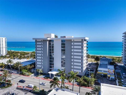 A home in Surfside