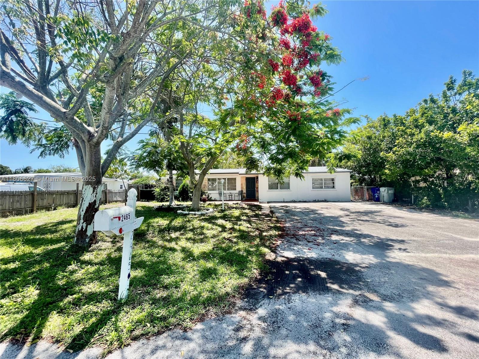 Property for Sale at 2465 Ne 15th Ave, Pompano Beach, Broward County, Florida - Bedrooms: 3 
Bathrooms: 2  - $420,000