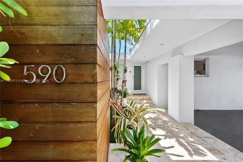 A home in Miami Beach