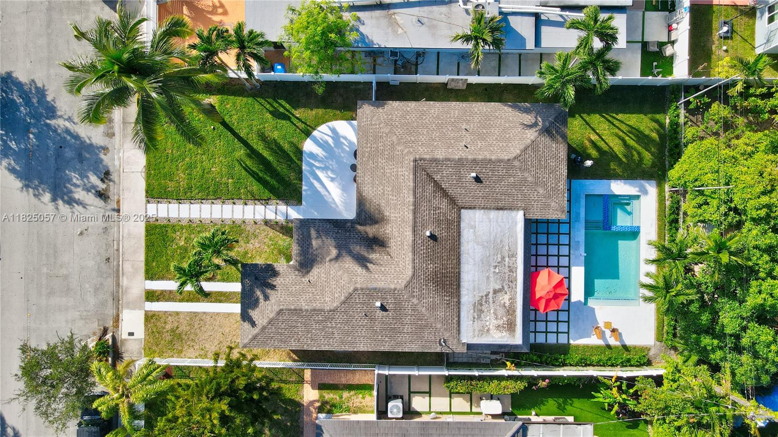 A modern 4-bedroom, 4-bathroom home with an additional in-law quarter and living room situated in the center of Miami on the East side of US-1 has been recently renovated. The living space spans over 3,000 square feet and features a euro-style open kitchen with bar seating for 6, white quartz countertops, a cooktop island with stainless steel hood, and wall oven. The polished terrazzo floors, vaulted beamed ceiling, and remodeled bathrooms give the house a stylish finish. The house also includes high-tech electronics and new impact windows and doors. The almost 12,000 square foot lot offers a large patio, private backyard with a new pool, hot tub, barbecue, and beautiful landscaping.
Driving Directions: