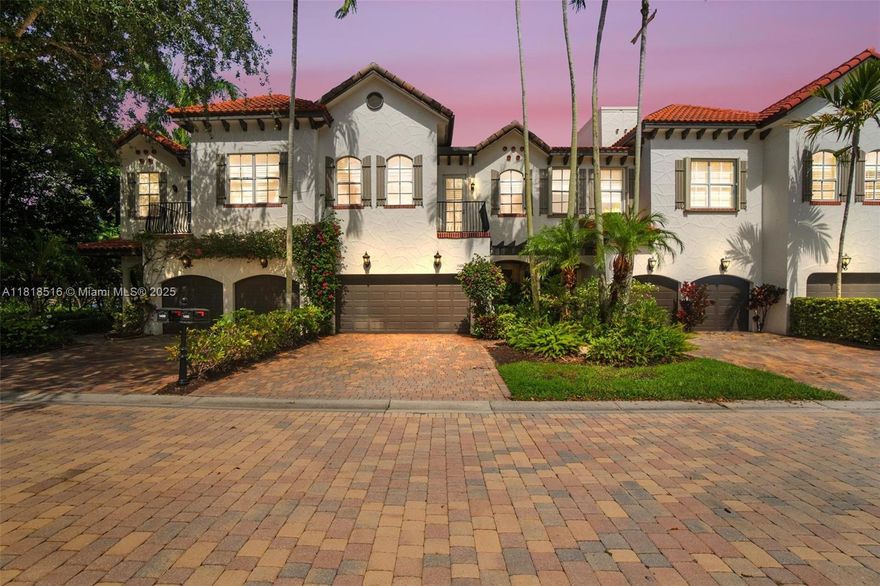 Waterfront Luxury Townhome on the Intracoastal
Experience direct Intracoastal living in this expansive 3-bedroom, 3.5-bathroom townhouse, currently receiving a BRAND NEW ROOF! Enjoy stunning water views from the spacious downstairs patio and the private balcony off the primary suite. This home boasts generous walk-in closets, a private elevator, and a 2-car garage. Interior features include custom cabinetry, a formal dining room, and an inviting eat-in kitchen—perfect for entertaining. With over 3,000 sqft of well-appointed living space and breathtaking waterfront vistas, this is South Florida living at its finest.