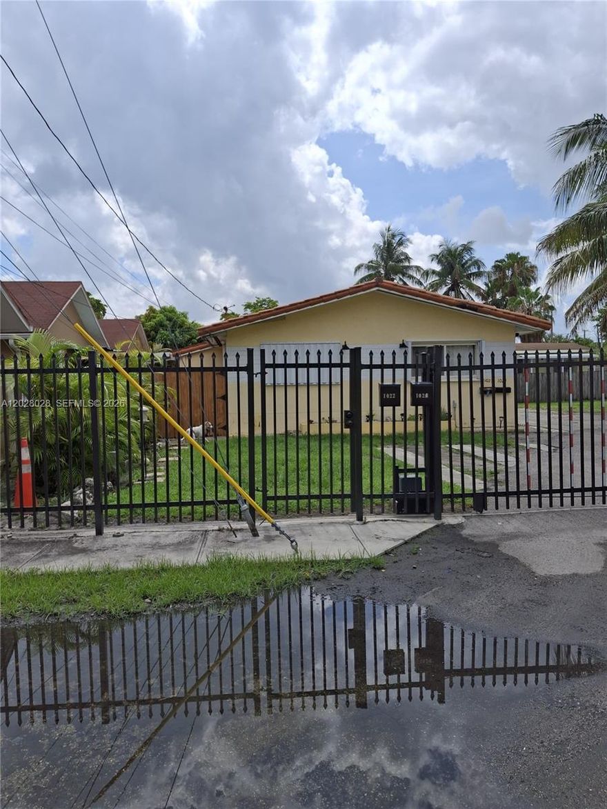 Income-producing duplex located in a growing Miami neighborhood with strong long-term upside potential. This property features two separate 2-bedroom, 1-bath units, offering an excellent opportunity for investors seeking rental income or owner-occupants looking to offset expenses with additional rental revenue. Situated on a spacious lot, the property is conveniently located near major highways, Miami International Airport, shopping, dining, schools, and public transportation. Just minutes from Midtown Miami, Wynwood, and Downtown Miami, this location offers easy access to some of the city's most desirable destinations. Tenant occupied. Showings by appointment only. Please do not disturb tenants.