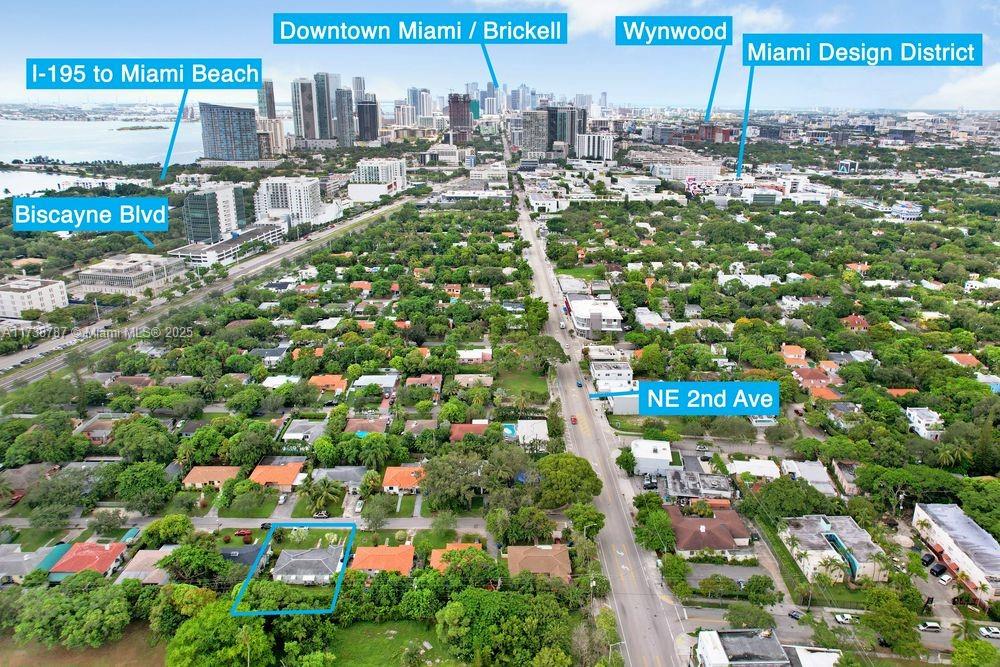 Privacy & Location – The Perfect Blend!
Experience the best of Midtown Miami in this spacious 3-bedroom, 2-bathroom home, offering a private oasis in the heart of the Design District. Enjoy unbeatable access to Miami’s most sought-after destinations—Beaches, Downtown, Wynwood, and more—while being surrounded by multi-million dollar homes in the Miami Opportunity Zone.
This home features no HOA and no rear neighbors, ensuring both freedom and seclusion. Step into the expansive, tranquil backyard, complete with a herb garden, fenced privacy, and serene views of a mango orchard—with plenty of space to add a pool!
Endless possibilities await—make this dream home yours today!