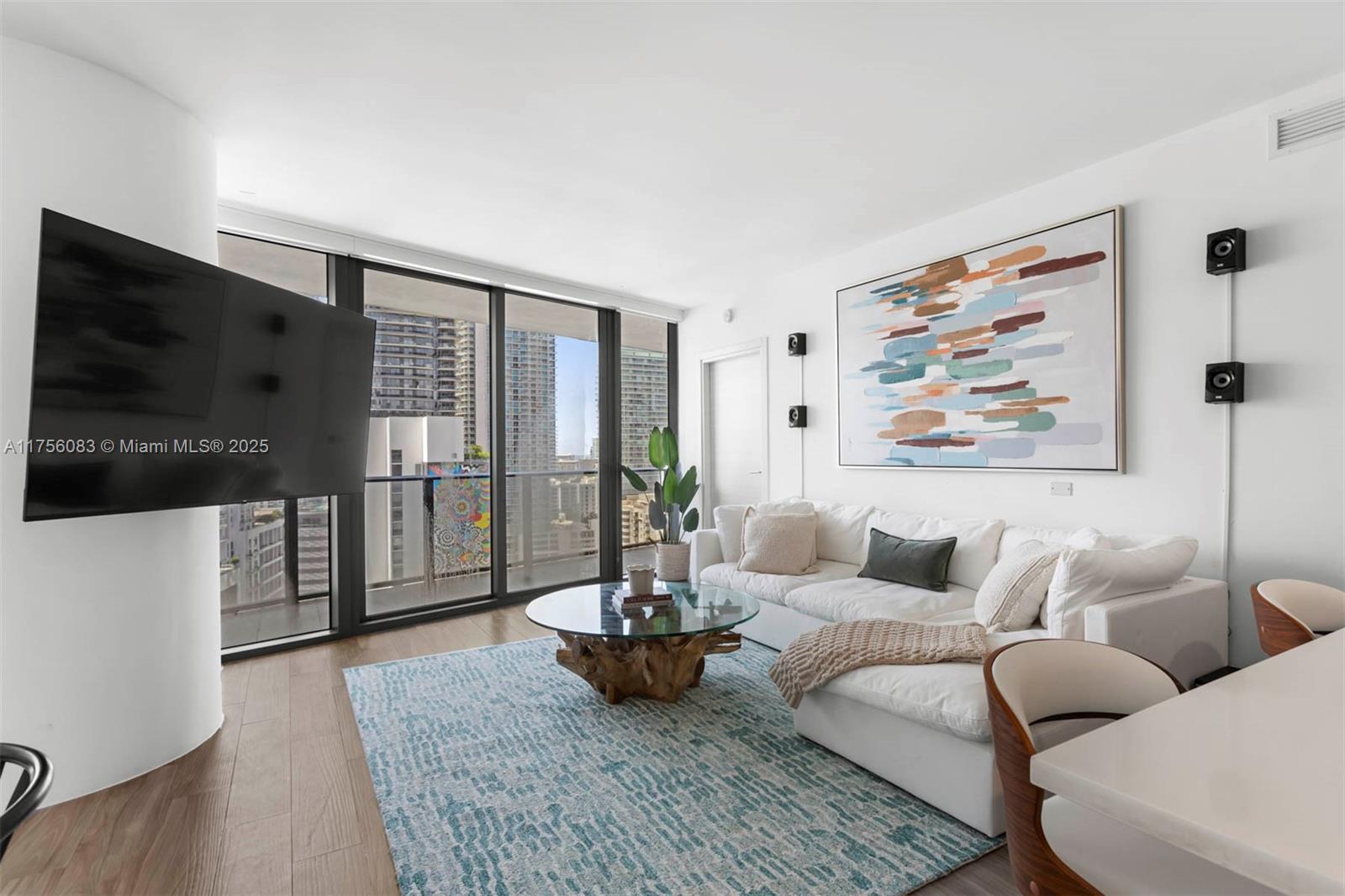 Experience luxury living in this fully furnished 3-bedroom, 3-bathroom unit at SLS LUX. Featuring top-of-the-line appliances and all brand new furniture, the master bathroom includes a walk-in shower, bathtub and a built-out walk-in closet. Blackout blinds adorn all three rooms, offering stunning views of Brickell. Enjoy the convenience of walking distance to shopping, restaurants, and nightlife. The building boasts amazing amenities: a rooftop pool, lap pool, sauna, fitness center, spa, barbershop, workout station, rock climbing wall, basketball court, kids' playroom, social room, meeting rooms, and a tennis court ranked top 10 in the US by Architectural Digest. Dining options like Gekko are available on the ground floor. The unit comes with a car lift in the garage to fit two cars.