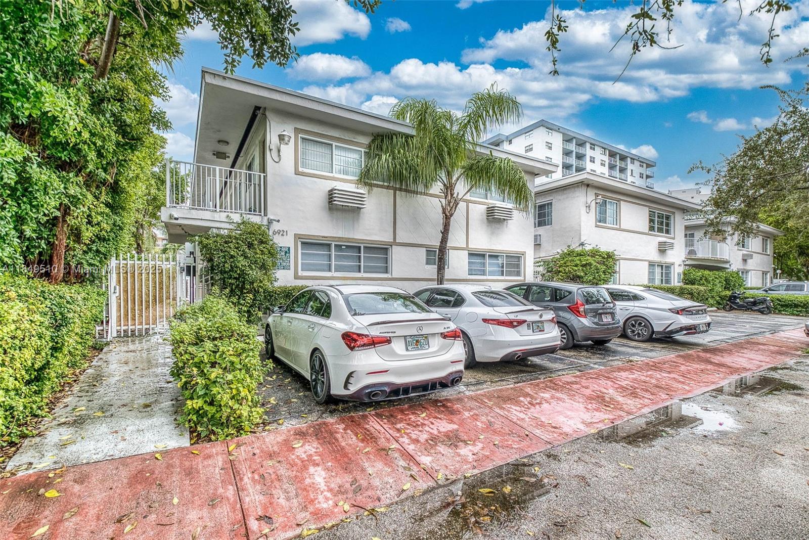 MOVE-IN SPECIAL- First Month + Security Only with approved application! Spacious 1 Bed 1 Bath apartment in the charming Normandy Island neighborhood. Experience the escape from the hustle & enjoy the benefits of a quiet boutique building with easy access to diverse restaurants and only a stone’s throw away from the beach. Perfectly located in the center of the area with a dog park directly in front of the building & minutes from South Beach, Bal Harbour, or the Causeway. The unit is freshly painted, features tile flooring, two AC units, lots of storage space & an abundance of natural light. Building features nicely landscaped grounds with gated access & laundry. Rent includes water & garbage service.