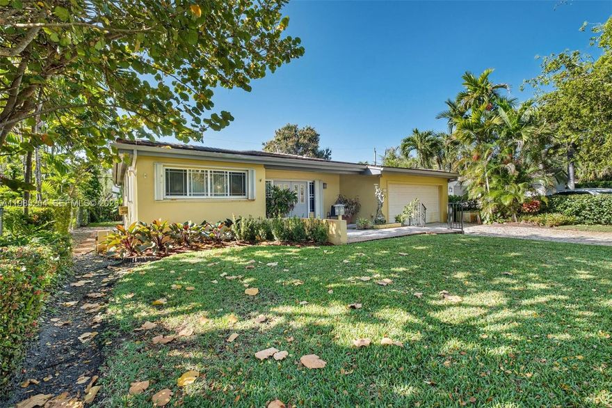Welcome to this 3BD/2BA home on a quiet Coral Gables street. The property features a bright living room that flows into a spacious Florida room, a 1-car garage with a utility room/workshop, and sits on a 6,720 SF lot. Filled with classic charm, it’s conveniently located close to shopping and dining along Miracle Mile and Merrick Park, the University of Miami, and top-rated schools. This home presents an excellent investment opportunity or renovation project.