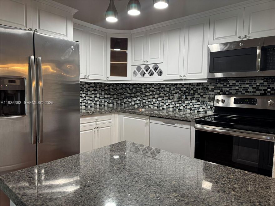 Beautifully renovated apartment in a prime location near Aventura Mall and Hard Rock Stadium, with easy access to the Turnpike and I-95. Conveniently located near shopping and supermarkets.

Features a spacious layout with tile flooring and a large covered balcony. The balcony includes a generously sized laundry room with additional storage.

This home offers comfort, space, and convenience all in one.