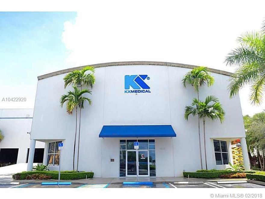 THE MOST SPECTACULAR WAREHOUSE/OFFICE in Doral. 35,720 Sq Ft of this space combination. Strategically located on 115th Ave, one block away from Florida's Turnpike. Executive Offices, Work stations, meeting room, front entrance reception, all areas fully furnished. Also fully equipped kitchen and beautiful bathrooms. 5,000+SF office area plus 4,000 SF Mezzanine not included in the footprint of 35,720 SF, with contemporary marble floors. Showroom space. Warehouse with full high racks included.  2 dock high ramps, 2 street level ramps and one side street level access. Plenty of parking spaces. Make your offer, Owner highly motivated!!