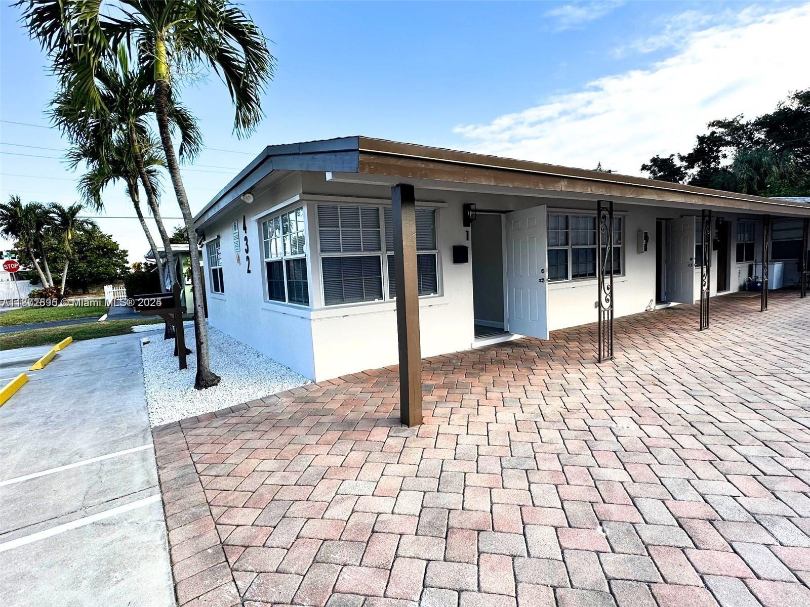 This spacious unit has a large kitchen and plenty of room for a dining table. It’s bright and airy, providing a comfortable living space in a great location. Just one block east of US1, it’s close to the beach, restaurants, Pompano Park, and supermarkets. The neighborhood is safe and desirable, with on-site laundry facilities available, two separate entrances. Don’t miss this opportunity to live in one of the area’s most desirable locations!