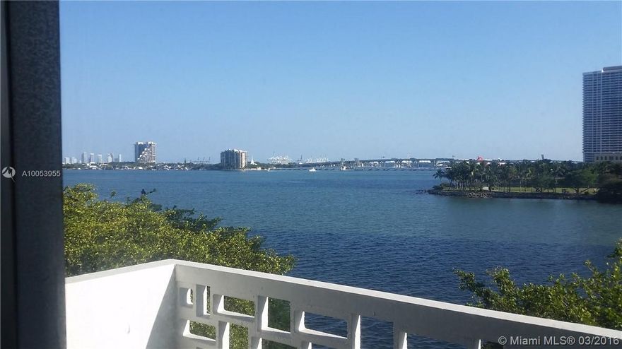 Large 2.2 b/b with a fantastic view of Margaret park & the bay. Large bedrooms and ample closet space, with laundry room in unit. unit includes A/C, cable, internet & water.  A must see, building has tennis courts, pool, BBQ area & gym.