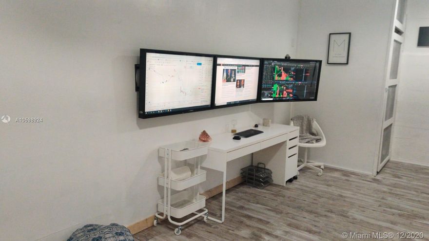 Currently converted to the office setting with high speed internet and AC, for 1-3 people, parking is valet. Get your own office for under $300 a month in the middle of Miami Beach, two blocks from the ocean. 

or it can be converted back to secured (thumb access) subdivided (28 separate parts) storage unit inside of the 275 unit building in mid Miami Beach (AQUASOL CONDO) on Indian Creek. used to be partially rented. Potential turn Key business opportunity, thumb scanner and software are included.

Seller will consider to rent or rent-to-own for $850 a month.