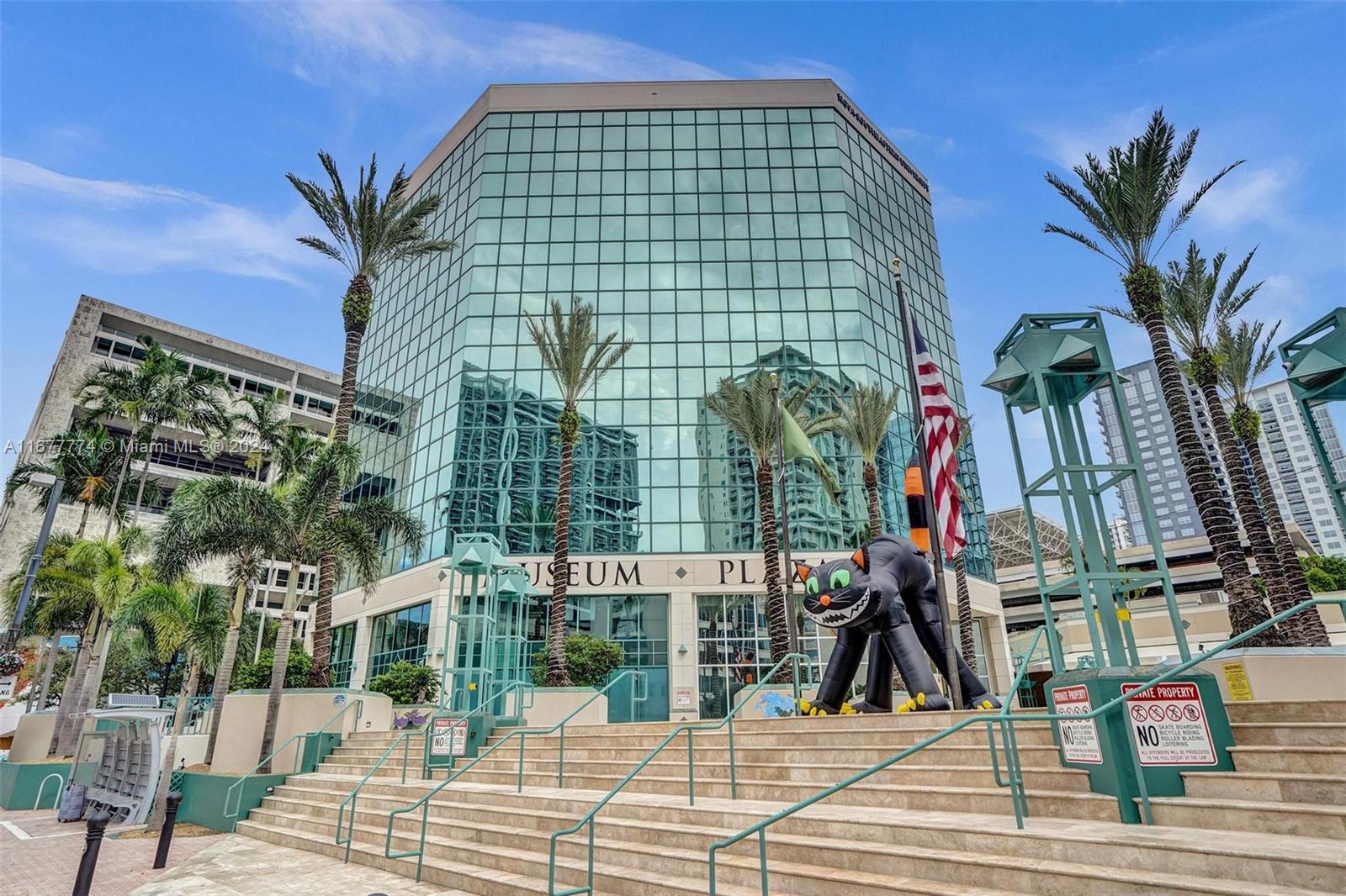 Rare opportunity to own 4,850SF continuous multi-use office space in the prestigious Museum Plaza, located in downtown Fort Lauderdale. The professional office building has an elegant lobby with concierge and security. The versatile unit offers a myriad of uses: open-plan design with a reception desk as well as built offices that can be redistributed to fit your needs, kitchen facility, wood and carpet floors, windows all around bringing in the natural light. Can be customized as private or shared offices, light medical, conference rooms, technical platform or executive offices. Unit comes with 3 assigned parking spots in the building; street parking/city parking garage across the street available with monthly rates. For sale or lease. Prime location short drive to Fort-Lauderdale Airport.