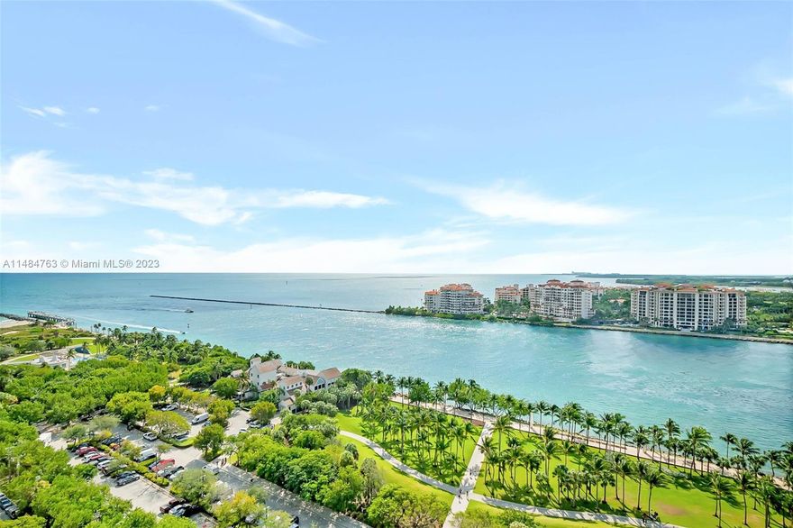 Breath-taking panoramic views of the Ocean, Bay, Skyline, South Beach & South Pointe Park with two large private terraces to enjoy both sunrise & sunset views. 
 Rarely available 01 line apartment at Portofino Tower in the exclusive South of Fifth neighborhood.
REDUCED!!  Steps away from the beach, park and iconic 5-star restaurants including Joe’s Stone Crab, Milos, Smith & Wollensky, Carbone & more. 
 Full-Service Luxury Building with Five Star Amenities: 24/7 valet & concierge, SPA & Fitness Center, 2 pools, tennis & pickleball courts. 
 All special assessments have been paid in full. 
 Rare opportunity to also buy apartment 2002 next door & combine both units to create a 4,510 sq ft home with private elevator entrance!