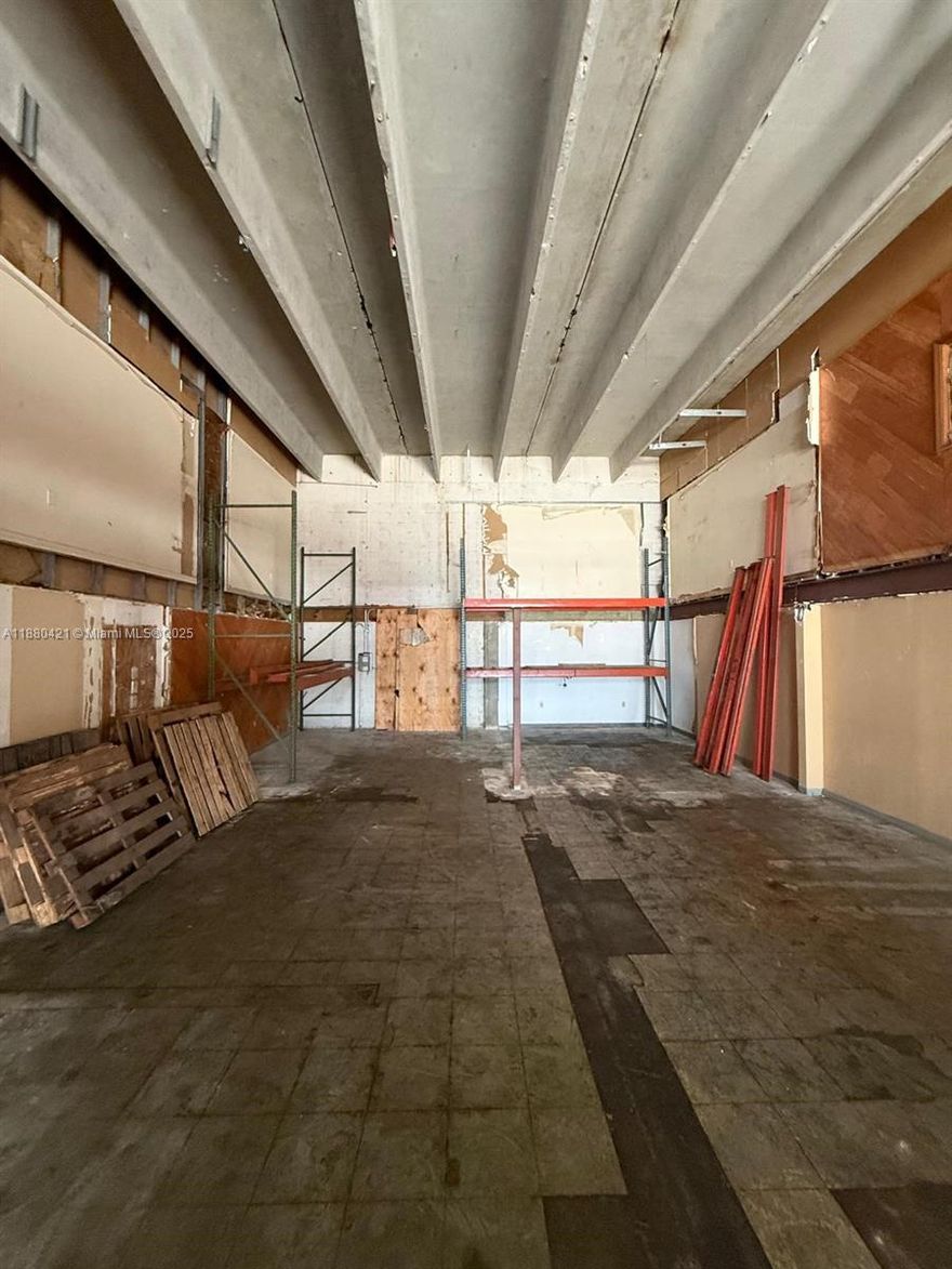 Versatile 1,437 SF industrial condo for lease in the heart of West Hialeah. Ideal for storage, distribution, or light manufacturing. Features include 20' ceiling height, front street-level loading, twin-tee roof, and two assigned parking spaces. Excellent location just blocks from Palmetto Expwy, I-75, and Okeechobee Rd. Located in a highly active industrial zone with strong workforce and logistics connectivity. Perfect for small businesses or overflow warehouse needs.